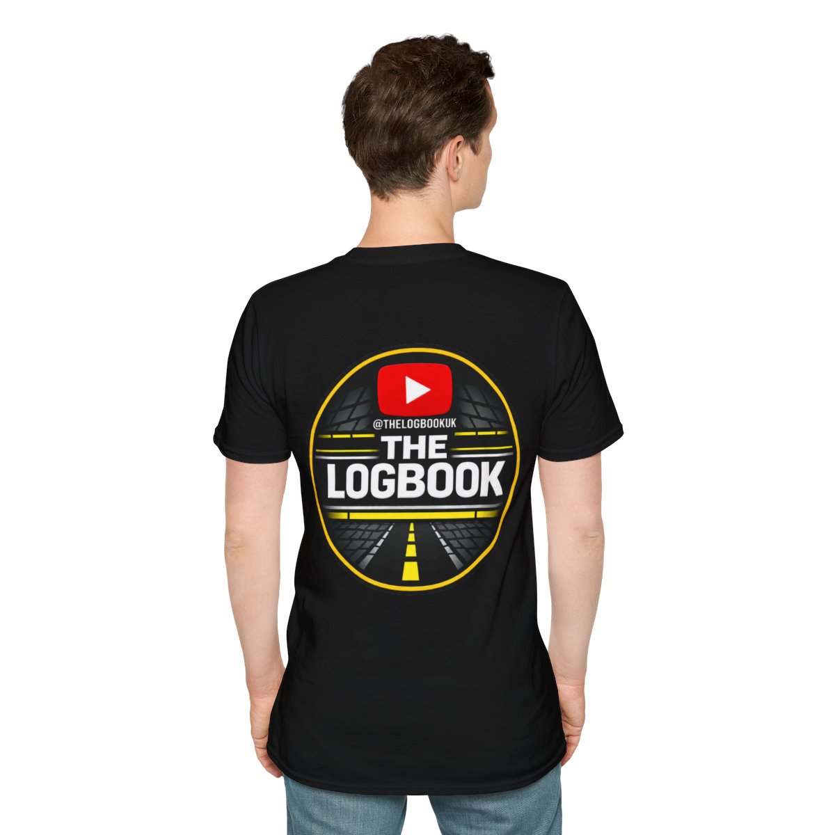Black T-Shirt Front & Back Logbook Logo photo 10